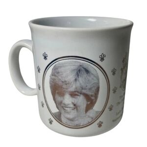 Royal Wedding Lady Diana Prince Charles Commemorative Mug Made In England